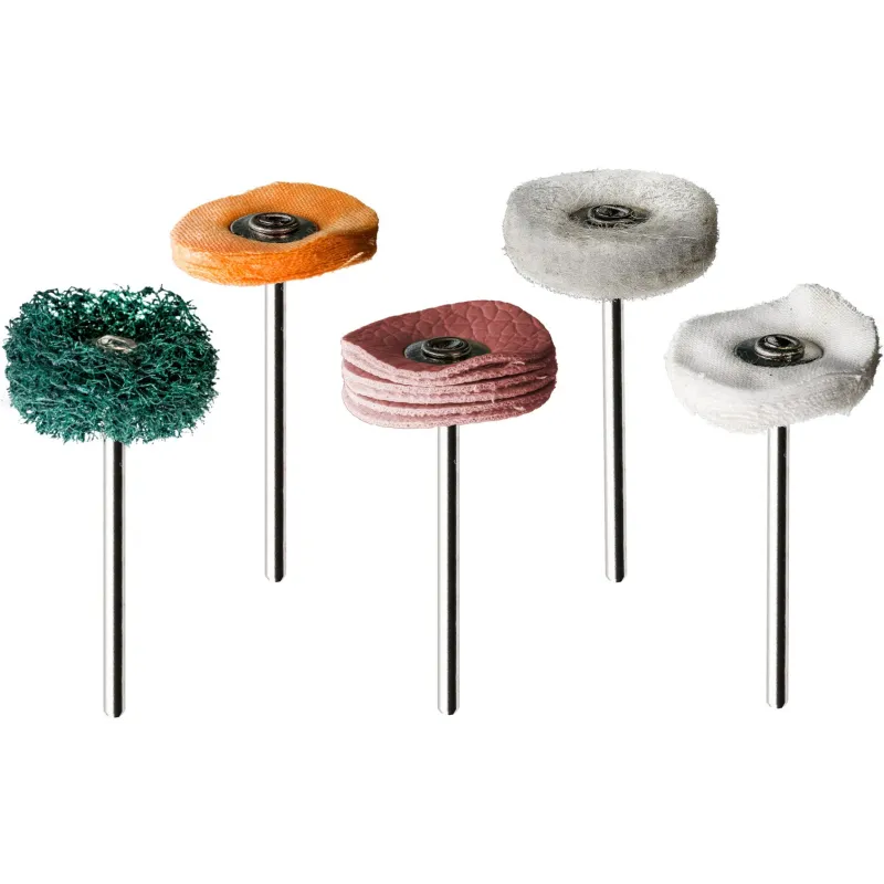 Zestaw szczotek polerskich do miniszlifierki 5 szt.