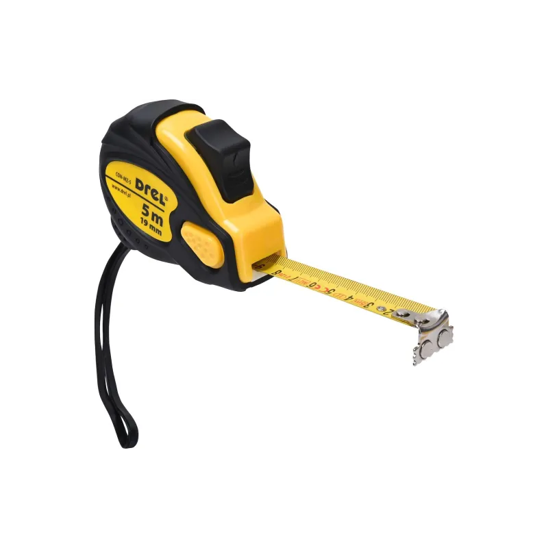 Miara zwijana stalowa 5 m, 19 mm, magnetyczny zaczep