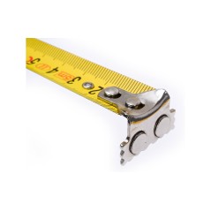 Miara zwijana stalowa 5 m, 19 mm, magnetyczny zaczep
