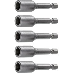 Nasadki z magnesem Farmer 8 mm, 5 szt.