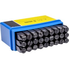 Numeratory literowe 5 mm, 27 szt.