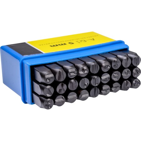 Numeratory literowe 5 mm, 27 szt.