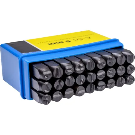 Numeratory literowe 5 mm, 27 szt.