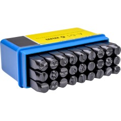 Numeratory literowe 6 mm, 27 szt.