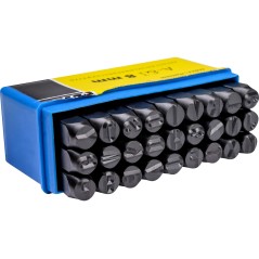 Numeratory literowe 8 mm, 27 szt.