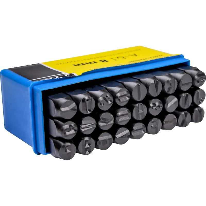 Numeratory literowe 8 mm, 27 szt. Numeratory literowe 8 mm, 27 szt.