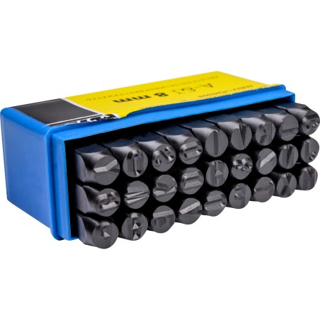 Numeratory literowe 8 mm, 27 szt.