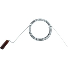 Spirala kanalizacyjna ocynkowana 5 mm, 3 m