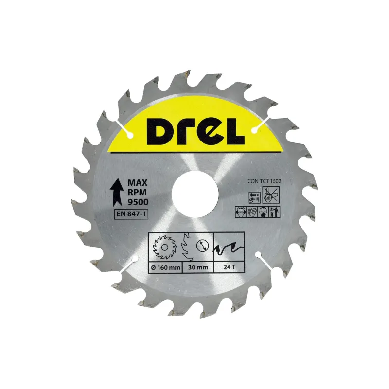 Tarcza do pilarki widiowa 160 x 30 mm, 24T Tarcza do pilarki widiowa 160 x 30 mm, 24T