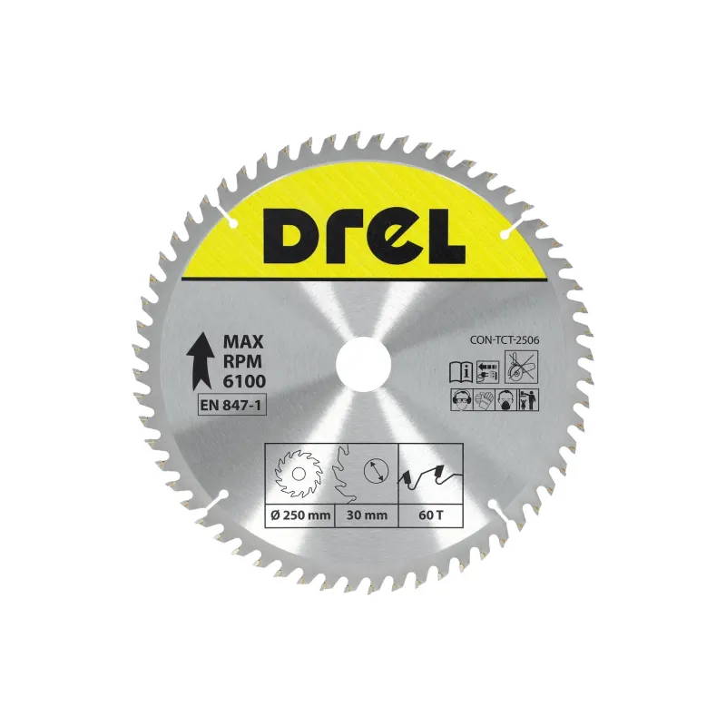 Tarcza do pilarki widiowa 250 x 30 mm, 60T Tarcza do pilarki widiowa 250 x 30 mm, 60T