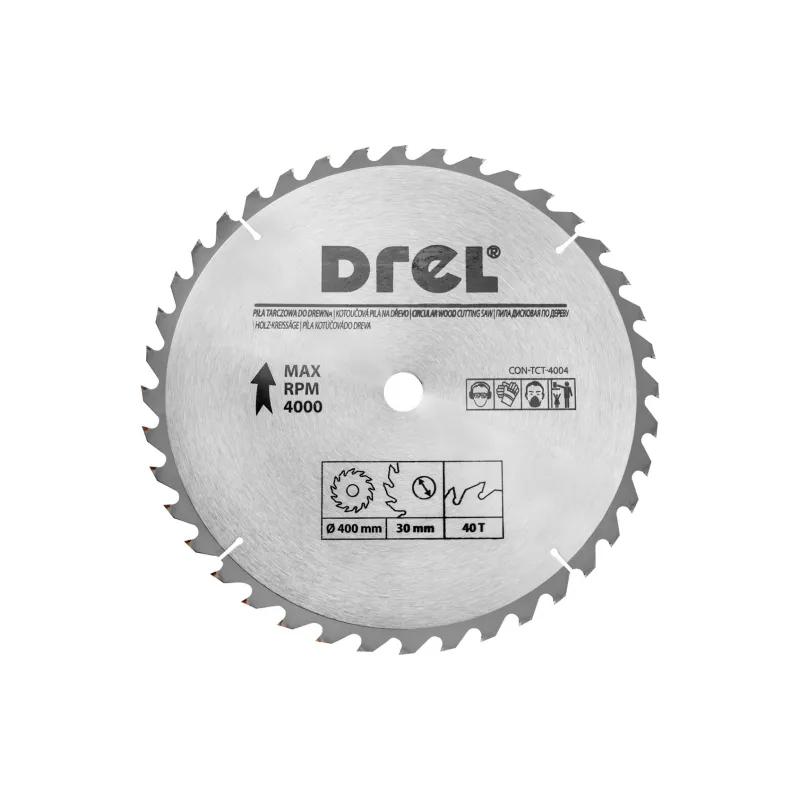 Tarcza do pilarki widiowa 400 x 30 mm, 40T Tarcza do pilarki widiowa 400 x 30 mm, 40T