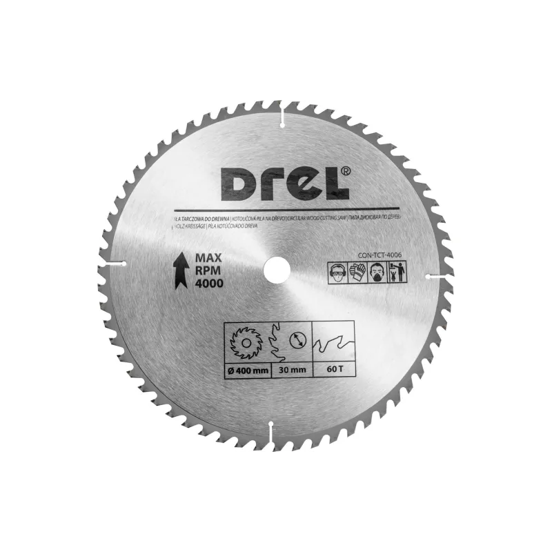 Tarcza do pilarki widiowa 400 x 30 mm, 60T