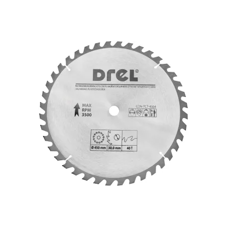 Tarcza do pilarki widiowa 450 x 30 mm, 40T