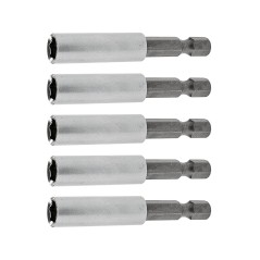 Uchwyty magnetyczne 1/4", 60 mm, 5 szt.