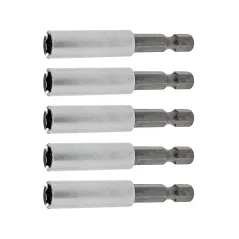 Uchwyty magnetyczne 1/4", 60 mm, 5 szt.