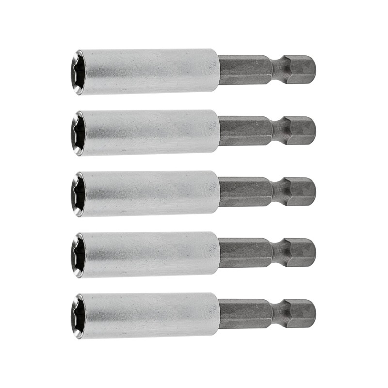 Uchwyty magnetyczne 1/4", 60 mm, 5 szt.