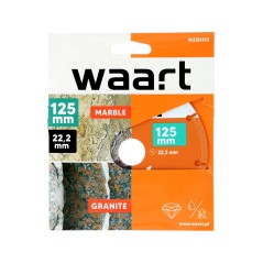 Tarcza z nasypem diamentowym 125 x 22.2 mm, do granitu, marmuru
