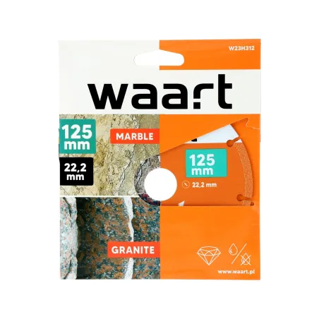 Tarcza z nasypem diamentowym 125 x 22.2 mm, do granitu, marmuru
