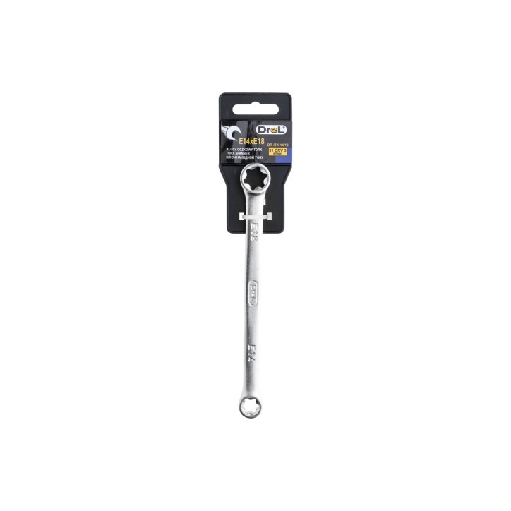 Klucz oczkowy Torx E14 x E18 Klucz oczkowy Torx E14 x E18