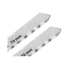 Brzeszczoty do wyrzynarek z uchwytem typu "T", 50 mm, 21TPI, do metalu, 2 szt.