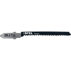 Brzeszczoty do wyrzynarek z uchwytem typu "T", 50 mm, 12TPI, do drewna, PVC, 5 szt.