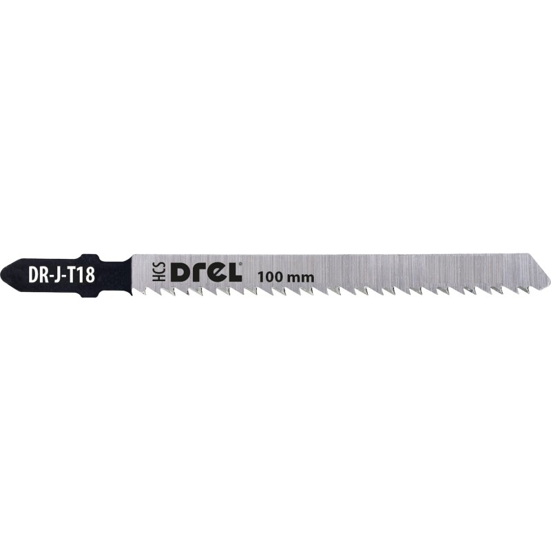 Brzeszczoty do wyrzynarek z uchwytem typu "T", 75 mm, 10 TPI, do drewna, PVC, 5 szt.