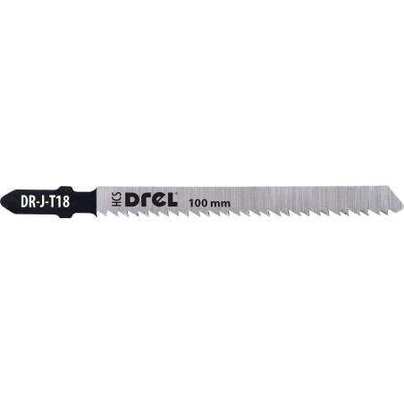 Brzeszczoty do wyrzynarek z uchwytem typu "T", 75 mm, 10 TPI, do drewna, PVC, 5 szt.