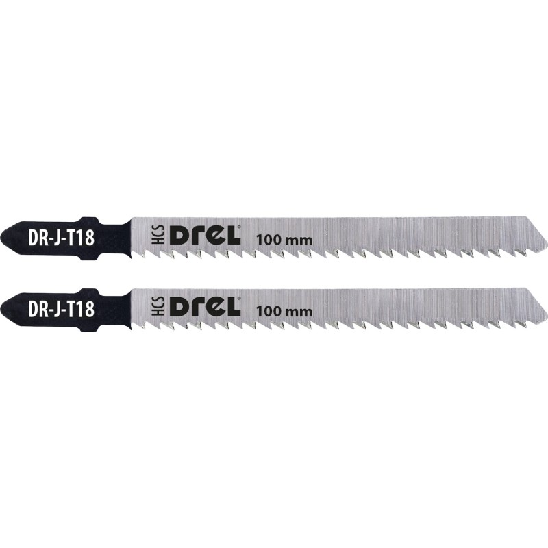Brzeszczoty do wyrzynarek z uchwytem typu "T", 75 mm, 10TPI, do drewna, PVC, 2 szt.