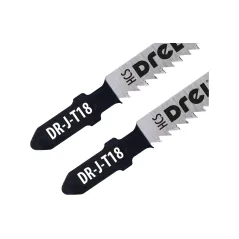 Brzeszczoty do wyrzynarek z uchwytem typu "T", 75 mm, 10TPI, do drewna, PVC, 2 szt.