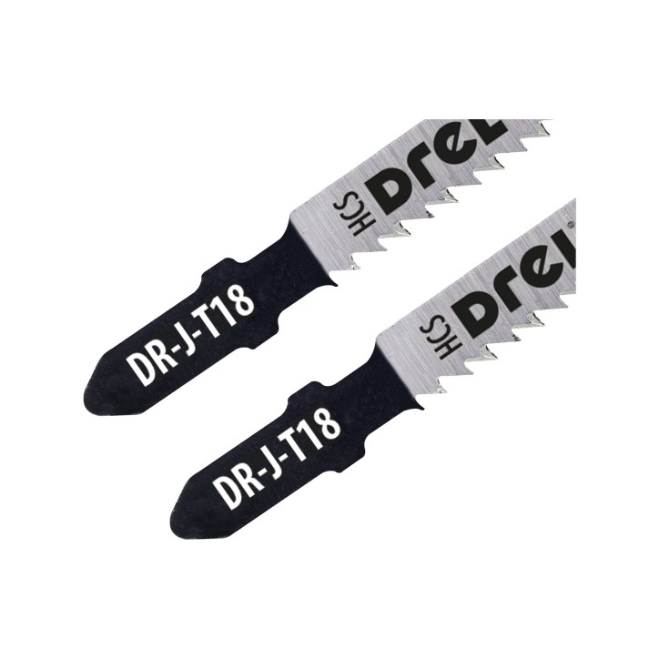 Brzeszczoty do wyrzynarek z uchwytem typu "T", 75 mm, 10TPI, do drewna, PVC, 2 szt.