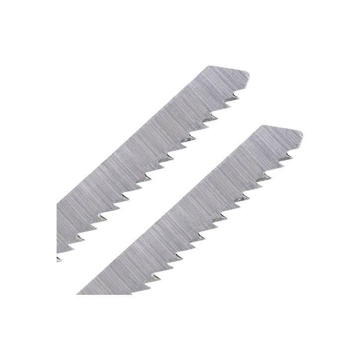 Brzeszczoty do wyrzynarek z uchwytem typu "T", 75 mm, 10TPI, do drewna, PVC, 2 szt.