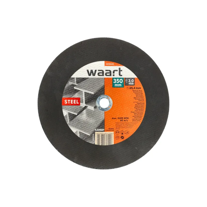 Tarcza korundowa 350 x 3.0 x 25.4 mm, do metalu Tarcza korundowa 350 x 3.0 x 25.4 mm, do metalu