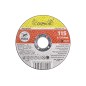 Tarcza korundowa 115 x 1.6 x 22.2 mm, do metalu, Inox