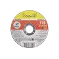 Tarcza korundowa 115 x 1.6 x 22.2 mm, do metalu, Inox Tarcza korundowa 115 x 1.6 x 22.2 mm, do metalu, Inox