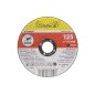 Tarcza korundowa 125 x 1.6 x 22.2 mm, do metalu, Inox