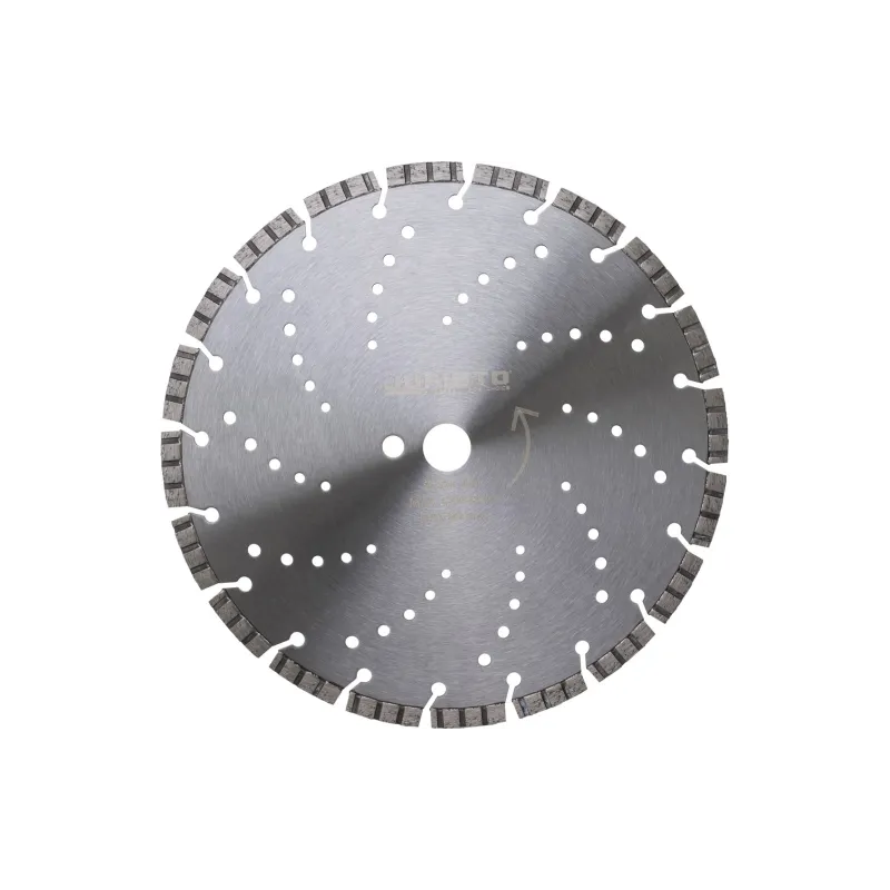 Tarcza diamentowa 300 x 25.4 mm, segmentowa, spawana laserowo, do granitu i betonu