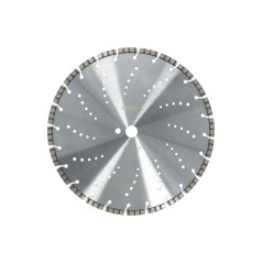 Tarcza diamentowa 350 x 25.4 mm, segmentowa, spawana laserowo, do granitu i betonu