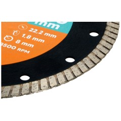 Tarcza diamentowa 180 x 22.2, Turbo