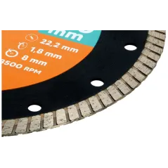 Tarcza diamentowa 180 x 22.2, Turbo