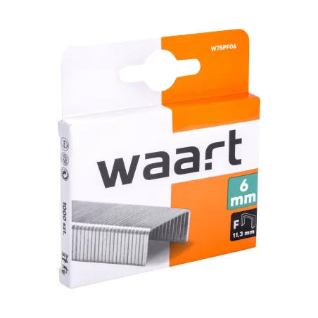Zszywka 6 mm, typ F, 1000 szt.