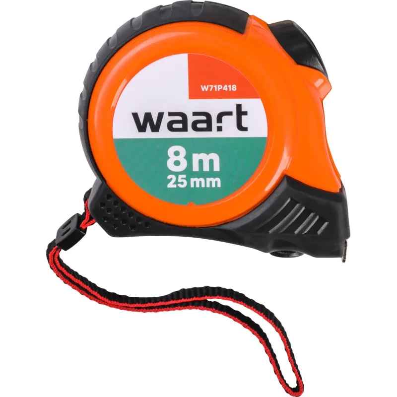 Miara zwijana stalowa 8 m, 25 mm