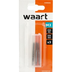 Gwintowniki M3, 3szt.