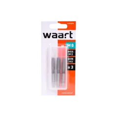 Gwintowniki M8, 3szt.