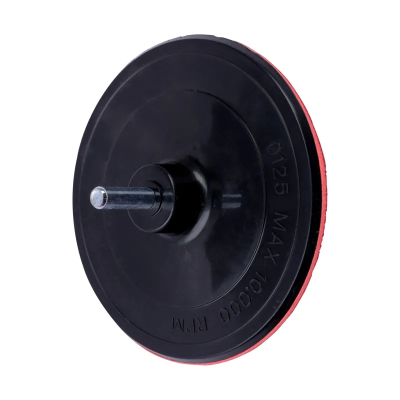 Dysk z rzepem 125 mm, z trzpieniem 8 mm