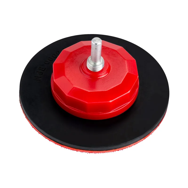 Dysk z rzepem 125 mm, z trzpieniem 6 mm