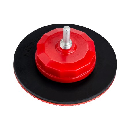 Dysk z rzepem 125 mm, z trzpieniem 6 mm