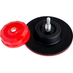 Dysk z rzepem 125 mm, z trzpieniem 6 mm