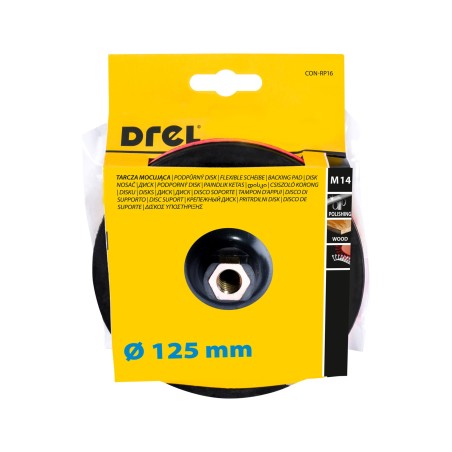Dysk z rzepem 125 mm, M14