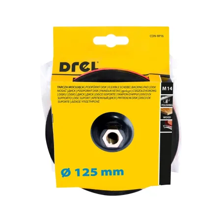 Dysk z rzepem 125 mm, M14