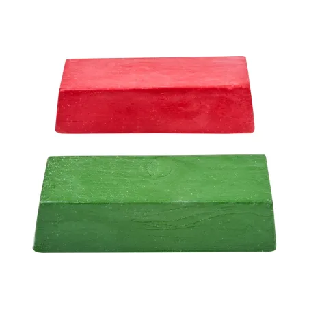 Zestaw past polerskich 200 g, zielona i czerwona, 2 szt.